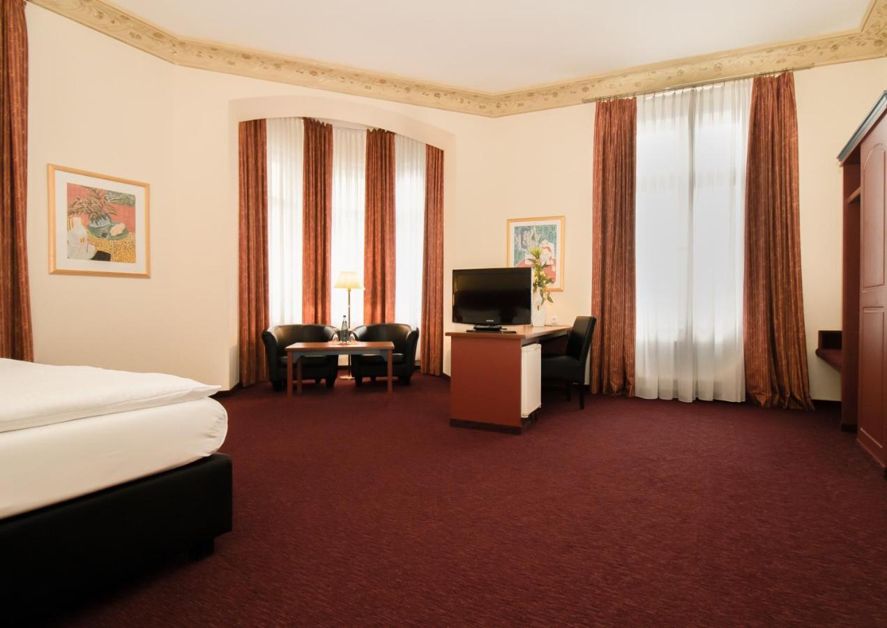 Akzent Hotel Am Goldenen Strauss Görlitz Buitenkant foto