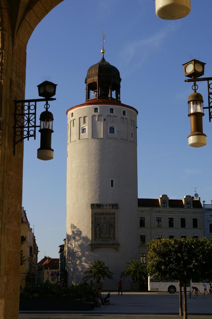 Akzent Hotel Am Goldenen Strauss Görlitz Buitenkant foto