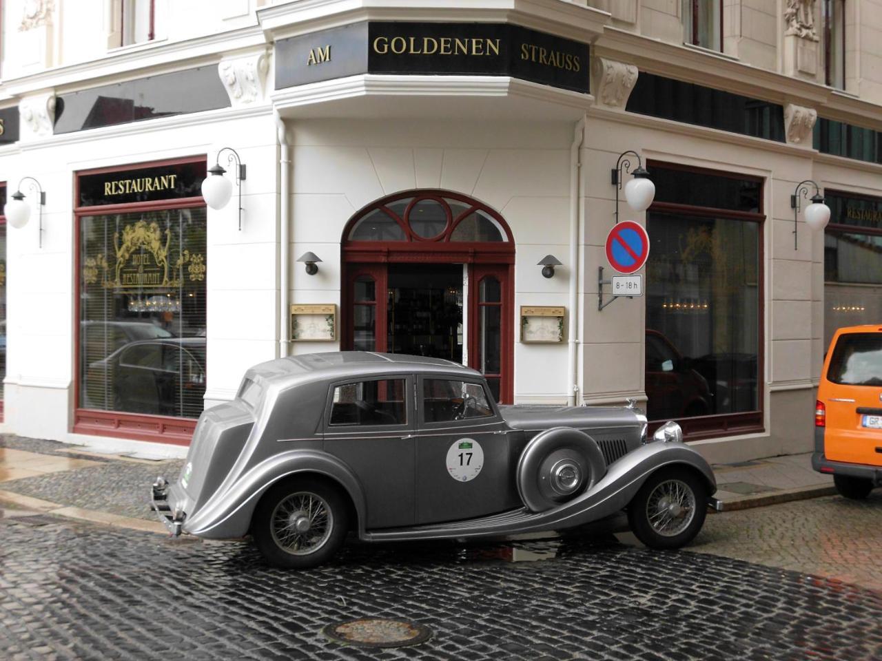 Akzent Hotel Am Goldenen Strauss Görlitz Buitenkant foto